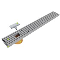 BG-FILCOTEN parkline 150, H = 35 mm, L = 1'000 mm, SW 12,5 mm, C250, mit Ablauf